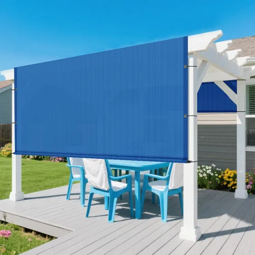 Miniatura 2 de Cubierta de Sombra para Pérgola de 3'×4' Toldo de Repuesto Universal para Patio Exterior Porche Patio Trasero Cenador con Ojales Varillas