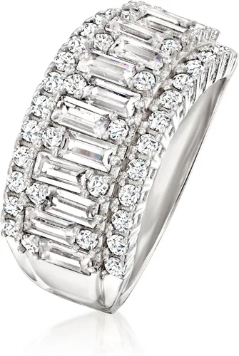 Miniatura 3 de Ross-Simons 2.40 ct. t.w. CZ Ring in Sterling Silver