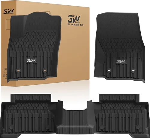 Miniatura 19 de 3W Alfombrilla de carga personalizada para Toyota Sienna 2021-2026, alfombrilla de maletero TPE para Sienna 7 asientos y 8 asientos, accesorios