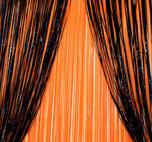 Miniatura 3 de Cortinas metálicas de aluminio de 3 x 8 pies para cumpleaños, fiesta de Halloween, fotos, telón de fondo, decoración de eventos de boda