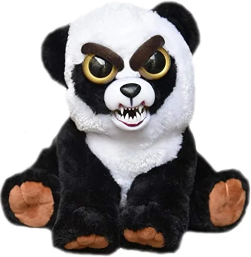 Miniatura 2 de Panda de peluche William Mark, al apretarlo pasa de ser adorable a terrorífico