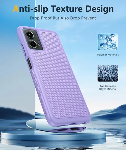 Miniatura 589 de FNTCASE Funda para iPhone 17 Pro: Fundas delgadas translúcidas de color azul claro compatibles con MagSafe, protección completa de la cámara