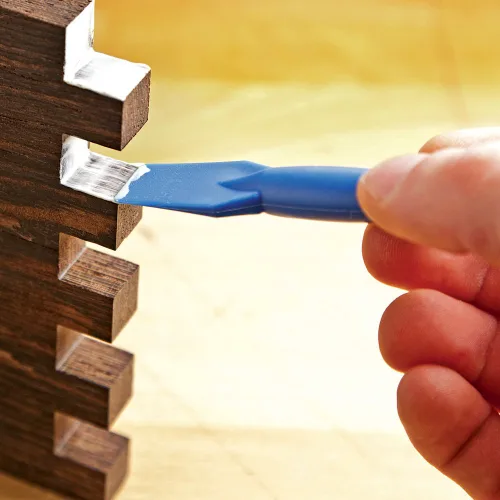 Miniatura 4 de Rockler Cepillo de pegamento de silicona de 7 pulgadas de largo – Aplicador de pegamento de madera ideal para carpintería y más – Silicona de larga