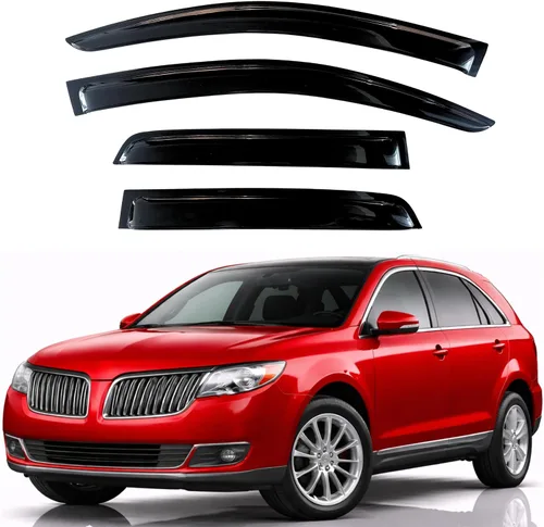 Miniatura 48 de KPY Moldura deflectora de viento para ventana con protección para lluvia, Chevy Tahoe/GMC Yukon 1995-2000, Suburban C/K1500/2500/3500 1992-2000