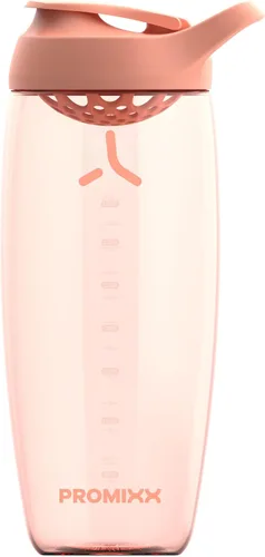 Miniatura 22 de Promixx Pursuit - Botella mezcladora de proteínas, botella deportiva prémium para mezclas de proteínas y batidos de suplementos, vaso mezclador