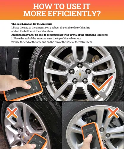Miniatura 6 de Herramienta Universal de Aprendizaje TPMS, Entrenamiento de Programación del Sistema, Herramienta de Activación del Sistema de Monitoreo de Presión