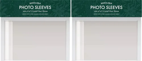 Miniatura 6 de Jot & Mark Fundas para fotos de 4 x 6 (200 unidades), fundas de plástico transparente para el Día de la Madre, regalo con solapa resellable