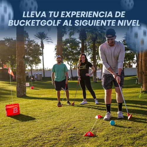 Miniatura 5 de Official BucketGolf Club - Backyard Outdoor Golf Club with Oversize Club Head to Play BucketGolf, Hit Plastic Or Foam Golf Balls in Grass, Parks