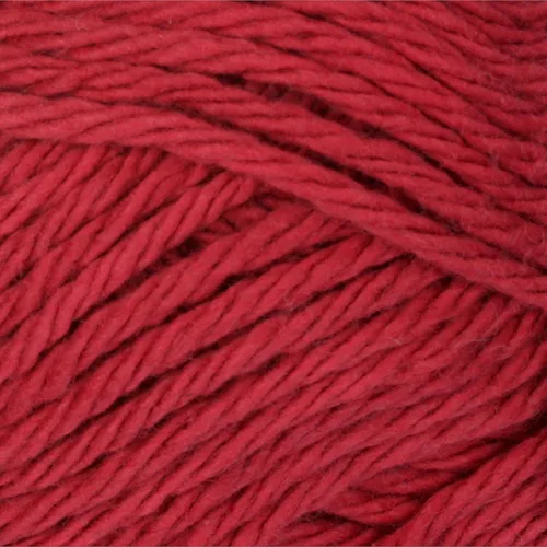 Miniatura 2 de Bernat Handicrafter - Hilo de algodón de colores sólidos, 1.75 oz, calibre 4 mediano, 100% algodón, Rojo Country