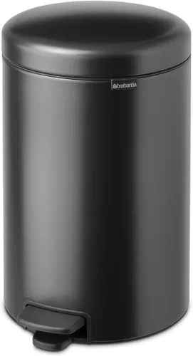 Miniatura 14 de Brabantia NewIcon - Cubo de basura con pedal de cierre suave para cocina, con cubo extraíble, 3.2 galones, azul soñado Azul (Dreamy Blue)