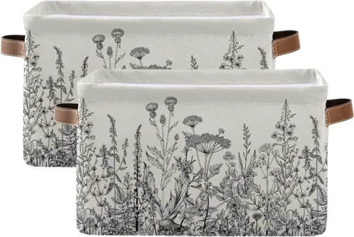 Miniatura 39 de Cesta Contenedor de Almacenamiento para Zapatos de Ballet, Caja de Almacenamiento Cúbica Grande de Lona Plegable Organizadora para Armario
