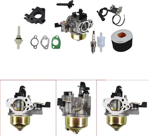 Miniatura 2 de munirater Carburador GX390 13HP con bobina de encendido 17210-ZE3-505 Kit de filtro de aire de repuesto para bombas de agua para cortacésped Honda
