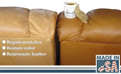 Miniatura 5 de Skidmore's Crema para Cuero: Acondicionador de Cuero Totalmente Natural y No Tóxico - Fabricado en Estados Unidos desde 1984. Fórmula Repelente al