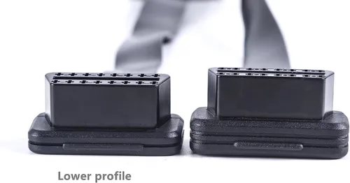 Miniatura 5 de Cable de diagnóstico de extensión de cinta OBD 2 OBD ii de perfil bajo macho a hembra 16 pines completamente conectado para lector de código
