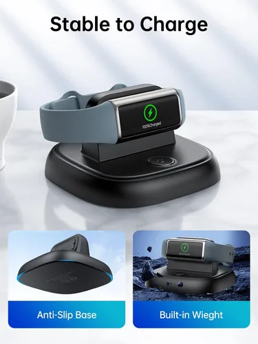 Miniatura 4 de LVFAN para Fitbit Charge 6/Charge 5/Luxe Charger, accesorios de repuesto de cable de carga con botón de reinicio y estación de carga rápida