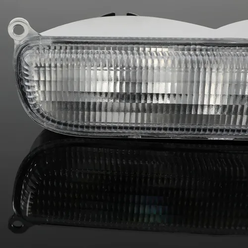 Miniatura 9 de ECOTRIC Luces de esquina + luces de señal compatibles con Jeep Cherokee XJ 1997-2001 solo luces de esquina transparentes y luces de señal