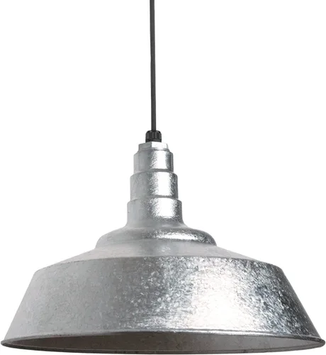 Miniatura 17 de Steel Lighting Co. Manhattan Warehouse Light Lámpara colgante montada en el techo Cúpula de 20 pulgadas Montaje al ras Luz de granero