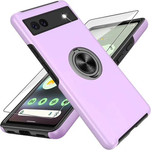 Miniatura 9 de Gritup Funda para Pixel 6A, funda para Google Pixel 6A con protector de pantalla HD, a prueba de golpes, funda para teléfono Google Pixel 6A
