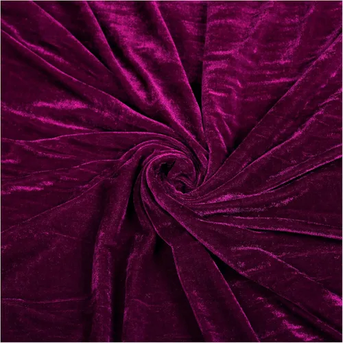 Miniatura 8 de MDS - Paquete de 5 yardas x 60 pulgadas de ancho, tela de terciopelo elástico por yarda para vestidos de boda, costura, tapicería, ropa, disfraces