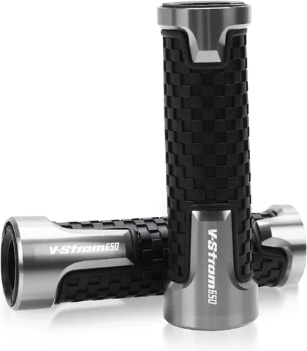 Miniatura 8 de Empuñaduras de manillar de motocicleta para Suzuki V-Storm 650 DL650 Vstrom 650 Vstrom650 2017 2018 2019-2021 7/8 pulgadas 0.866 in manillar Azul