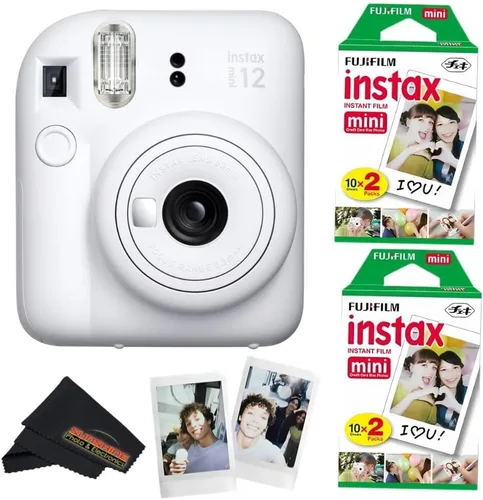 Miniatura 9 de Fujifilm Cámara Instax Mini 12 (Blossom Pink, con película extra (40 hojas))