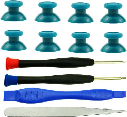 Miniatura 11 de Kit de reparación de joysticks analógicos de repuesto para controlador Xbox Core, palanca de pulgar para Xbox One S/X/Elite, piezas de palillos