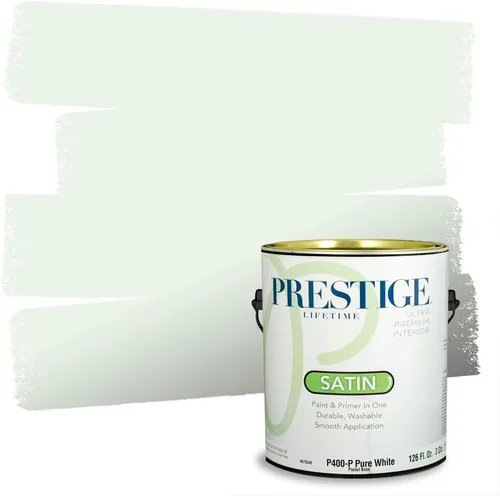 Miniatura 18 de PRESTIGE Pintura exterior e imprimación en uno, aloe, plano, 1 galón