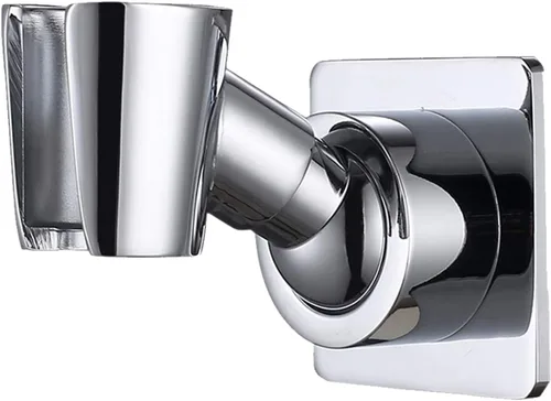 Miniatura 9 de Soporte para cabezal de ducha Todo Metal Soporte para varita de ducha de mano adhesivo Soporte para montaje en pared de ducha en latón Soporte