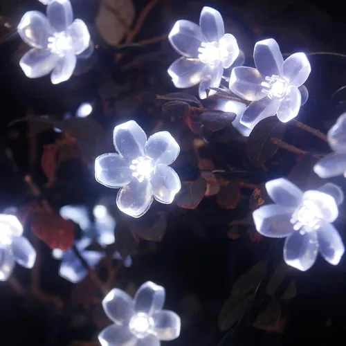Miniatura 19 de FULLBELL Tira de luces rojas para interiores, 8 modos de luces de Navidad enchufables para dormitorio, 33 pies, 100 LED al aire libre
