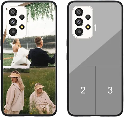 Miniatura 398 de Funda de teléfono personalizada para Samsung Galaxy S22+ / S22 Plus 5G, funda de TPU suave de vidrio templado antiarañazos personalizada con foto