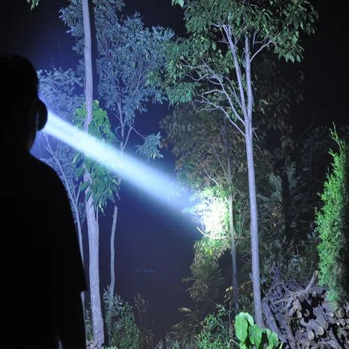 Miniatura 5 de linterna delantera LED recargable para exteriores, linterna brillante para acampar, cazar y pesca