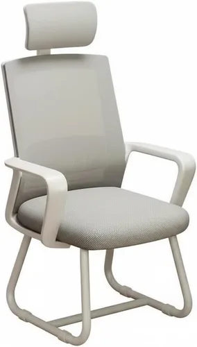 Miniatura 5 de Silla de oficina ergonómica con soporte lumbar y respaldo de malla transpirable, ideal para el hogar y el trabajo