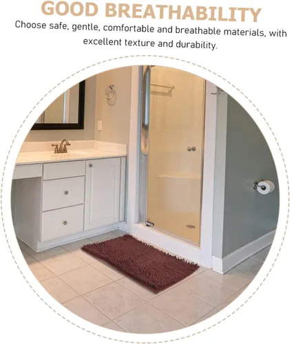 Miniatura 5 de Ciieeo Alfombrilla antideslizante de felpilla absorbente para uso doméstico para baño, cocina, sala de estar y decoración de dormitorio