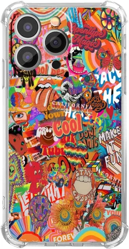 Miniatura 13 de Funda de colágeno de periódico retro para iPhone 13 Pro Max, patrón de papeles viejos estético, funda única de TPU de moda compatible con iPhone 13
