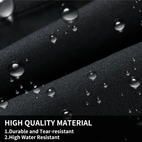 Miniatura 5 de Coverado Fundas de asiento delantero, protector de asiento de lona impermeable para cojines de asiento de automóvil para niños y perros, compatible