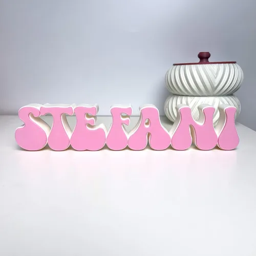 Miniatura 2 de Placa de nombre de escritorio personalizada, letrero de nombre impreso en 3D, placa de nombre personalizada, regalo personalizado para oficina