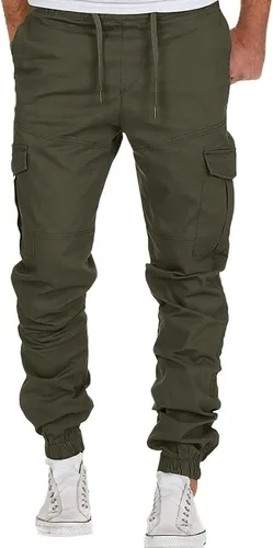 Pantalones deportivos de invierno para hombre, de moda, para ocio, sueltos, deportes, correr, color sólido, con cordones, atléticos, sueltos