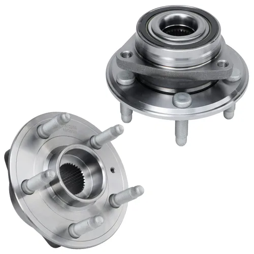 Miniatura 32 de Detroit Axle - Kit de cubo de rodamiento de rueda delantera FWD 2pc para Chevrolet Aveo Aveo5 Spark Pontiac G3 Wave Wave5, reemplazo del cojinete