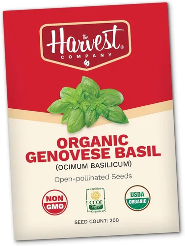 Miniatura 10 de The Harvest Company Semillas orgánicas de col rizada Lacinato, sin OMG, certificadas orgánicas USDA, semillas de jardín de polinización abierta