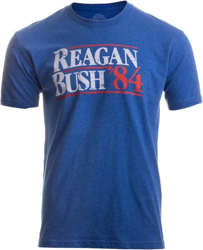 Miniatura 2 de Reagan Bush '84 Camiseta unisex republicana conservadora republicana estilo vintage