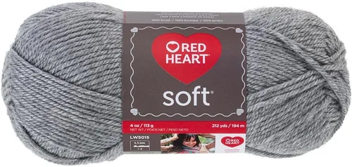 Miniatura 11 de RED HEART Hilo suave, negro