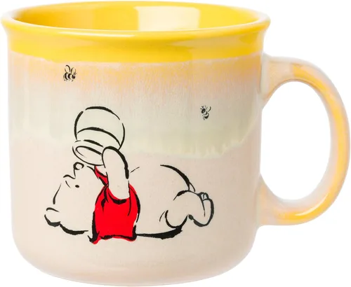 Miniatura 15 de Taza de Campista de Cerámica con Esmalte Reactivo Silver Buffalo Winnie the Pooh con Piglet, Tigger y Eeyore, 20 Onzas Grupo Winnie the Pooh