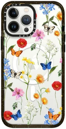 Miniatura 147 de Funda Impact de CASETiFY para iPhone 13 Pro Max con Magsafe - Estuche Claro Cuento de Invierno - Claro Negro Estuche transparente Winter Tale