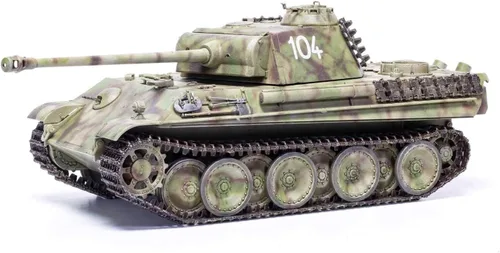 Miniatura 2 de Airfix Panther Ausf.G 1:35 WII - Kit de modelo de tanque militar de plástico A1352, multicolor, escala 1: 35