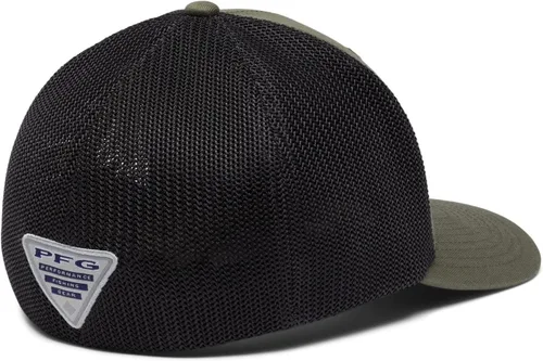 Miniatura 783 de Columbia - Gorra de malla con bandera con árboles unisex para adultos, corona alta