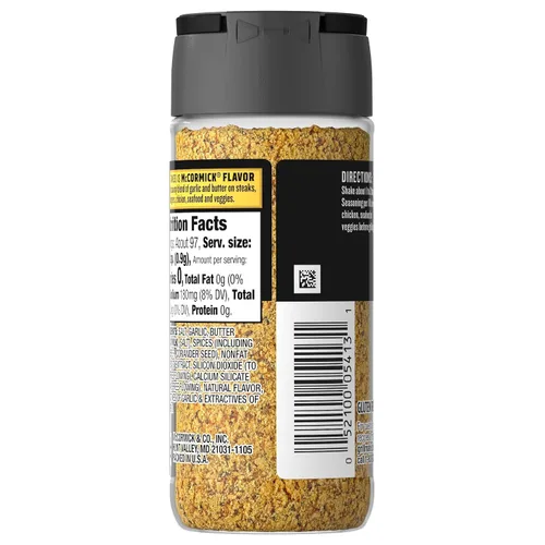 Miniatura 21 de McCormick Grill Mates Condimento de mantequilla de ajo, 3.1 oz