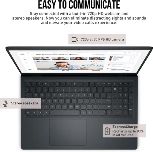 Miniatura 7 de Dell Inspiron 15 3000 3520 - Computadora portátil de negocios FHD de 15.6 pulgadas, Intel 10-Core i7, 32 GB de RAM, SSD de 1 TB, portátil Windows 11