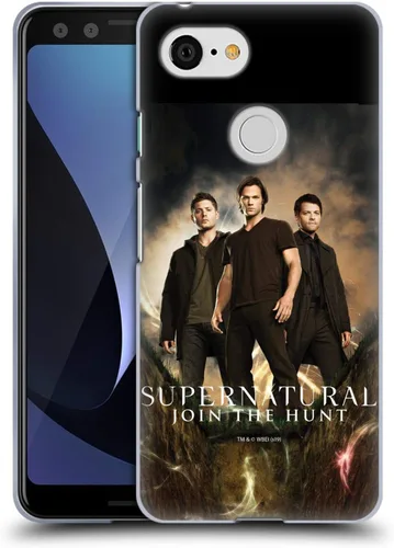 Miniatura 105 de Head Case Designs Supernatural Sam, Dean & Castiel Key Art - Funda de gel con licencia oficial [protección de grado militar] compatible con Google