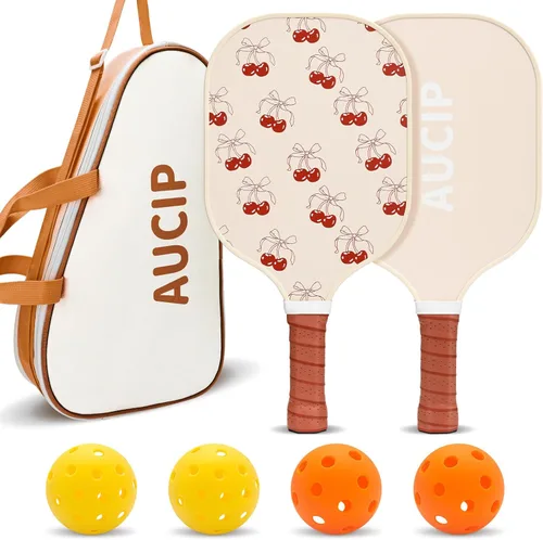 Miniatura 8 de Palas de Pickleball, juego de 2 palas de pickleball aprobadas por USAPA, lindas palas de pickleball de núcleo de nido de abeja de polipropileno
