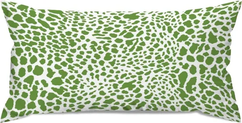 Miniatura 13 de Fundas de almohada con estampado de leopardo y guepardo negro y marrón, 12 x 18 pulgadas, fundas de cojín de granja para sofá, sala de estar